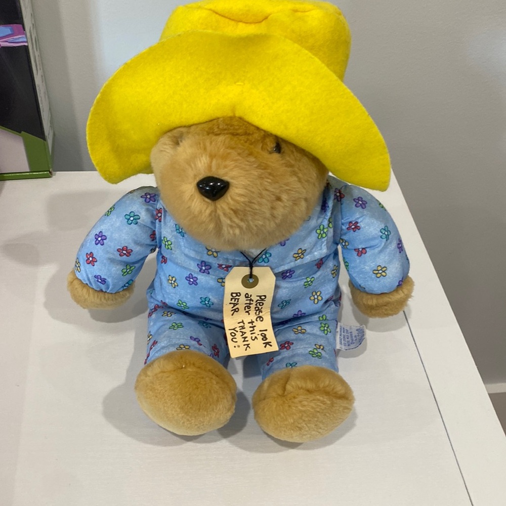 Snoring paddington bear